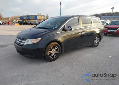 2013 Honda Odyssey Ex-L z USA, uszkodzony, nr VIN 5FNRL5H62DB052340